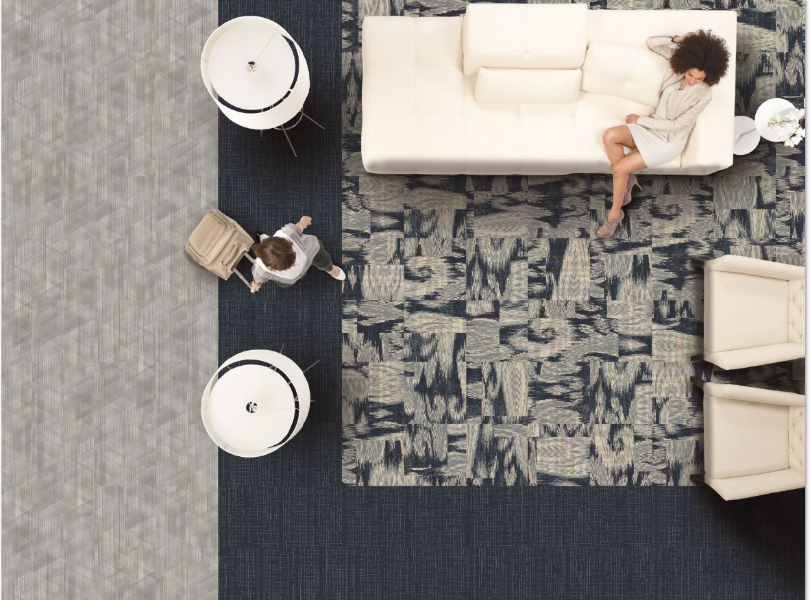 Carpet meets LVT by Eka Hellas