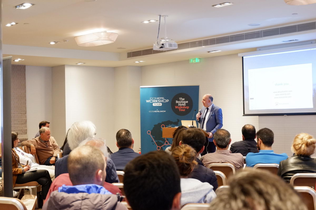 Over 1800 guests attended the 100% Hotel Workshop Tour, both in Greece and in Cyprus