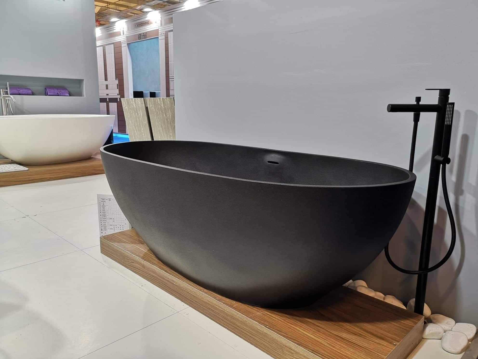 Marina Solid Surface Bath Tub | KESTECO ΑΕΒΕ